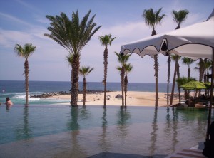 sjd14 Hilton infinity pool san jose del cabo